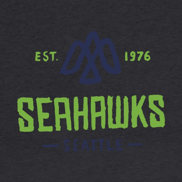 Seattle Seahaaaawks 02 by Very Simple Graph